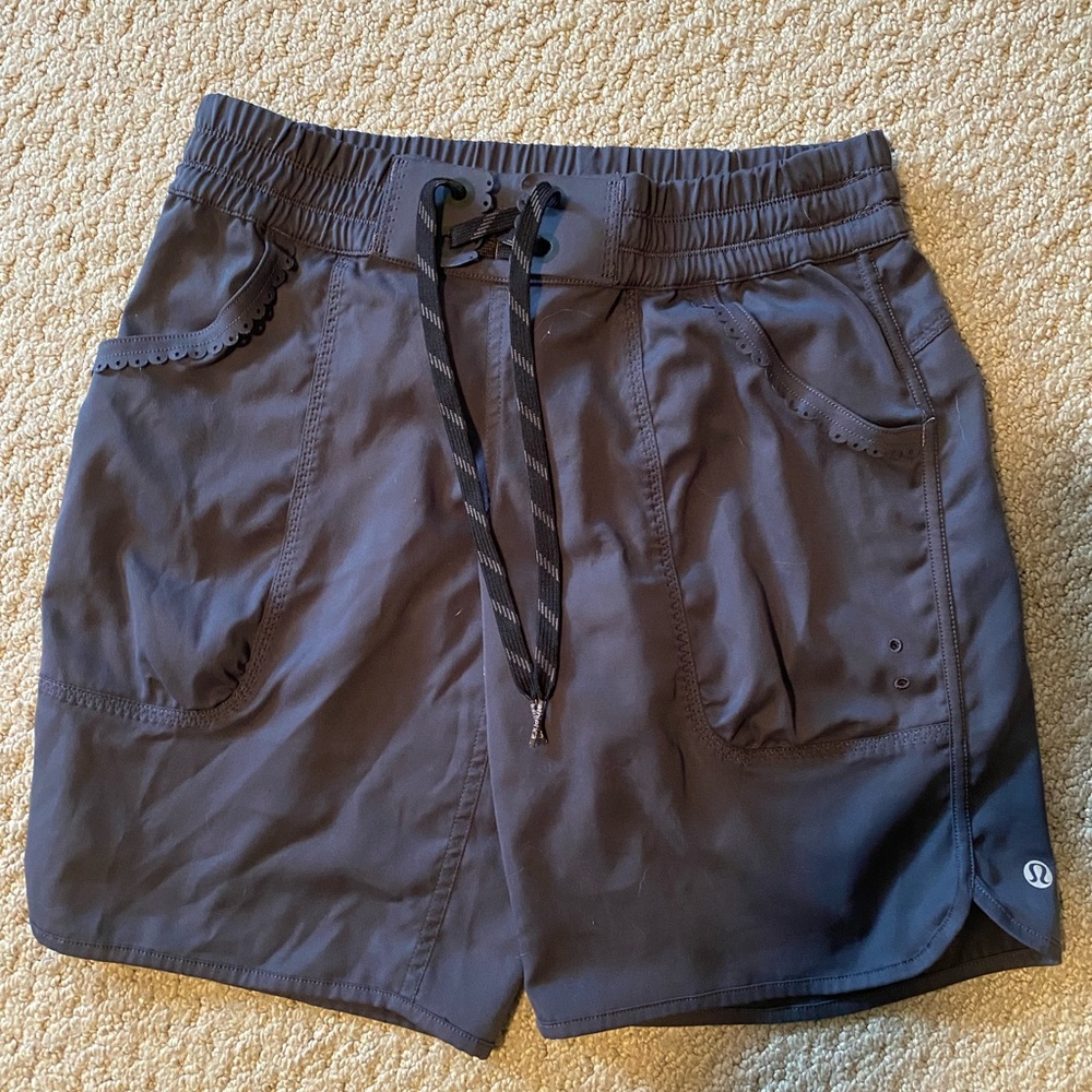 Lululemon Athletica Dark Gray Shorts